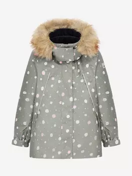 Утепленная куртка для девочек TOTTI KIDS, Зеленый