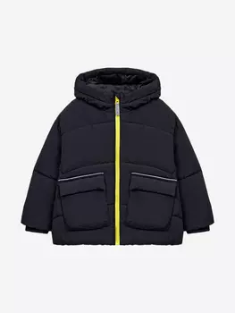 Утепленная куртка для мальчиков TOTTI KIDS, Черный