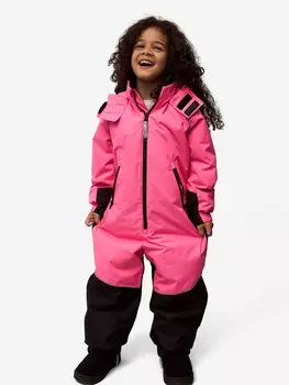 Утепленный комбинезон для девочек TOTTI KIDS, Розовый