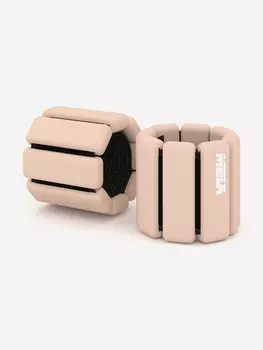 Утяжелители бежевые, 0,5 кг, 2шт, MELA, Бежевый