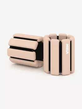 Утяжелители бежевые, 1,5 кг, 2шт, MELA, Бежевый