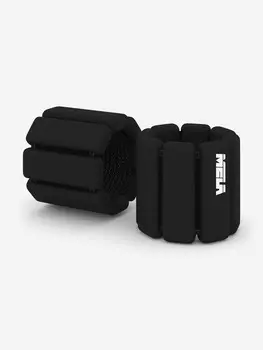 Утяжелители черные, 0,5 кг, 2шт, MELA, Черный
