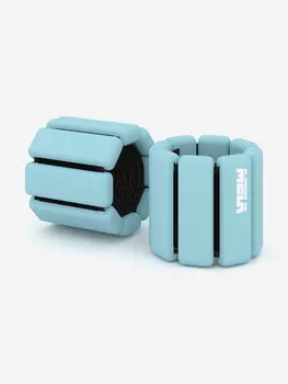 Утяжелители голубые, 0,5 кг, 2шт, MELA, Голубой