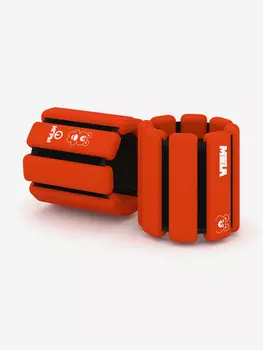 Утяжелители красные , 1,5 кг, 2шт, MELA ИГРЫ, Красный