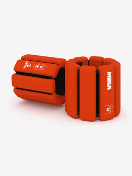 Утяжелители красные , 1 кг, 2шт, MELA ИГРЫ, Красный