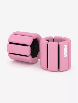 Утяжелители розовые, 0,5 кг, 2шт, MELA, Розовый