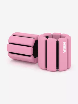 Утяжелители розовые, 1 кг, 2шт, MELA, Розовый