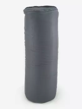 Валик, Болстер с гречишной лузгой для бани 3,5 кг, 50 см, серый, Серый