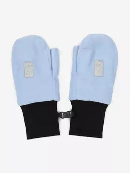 Варежки флисовые детские bodo, Голубой