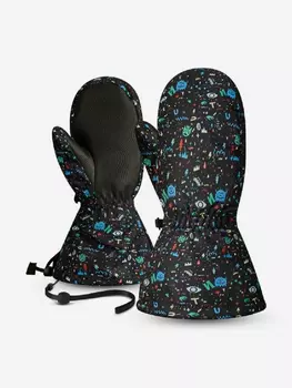 Варежки LUCKYBOO - FUTURE, Черный