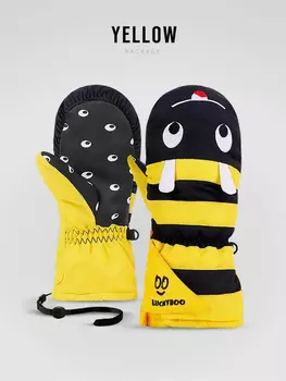 Варежки LUCKYBOO - PLAY, Желтый