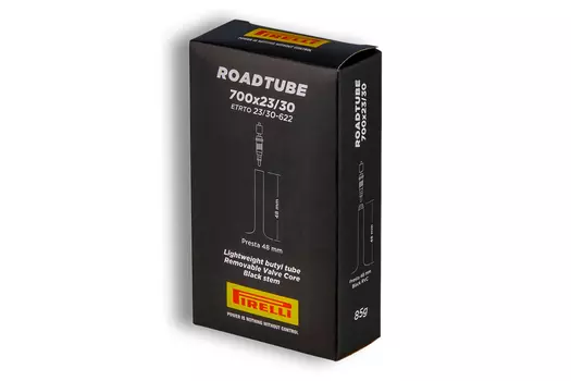 Велокамера Pirelli ROADTUBE 28, Черный