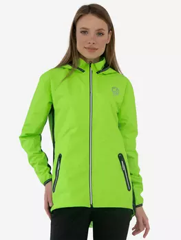 Велокуртка женская Crosssport, Зеленый