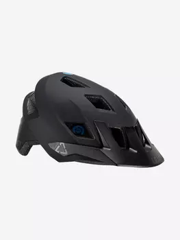 Велошлем Leatt MTB All Mountain 1.0 Helmet, Stealth, M, 2025 (1023015851), Серый