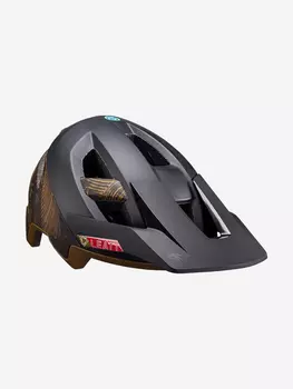 Велошлем Leatt MTB All Mountain 3.0 Helmet, Timber, L, 2024 (1024120402), Черный