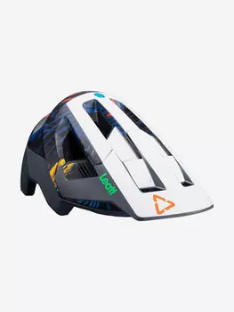 Велошлем Leatt MTB All Mountain 4.0 Helmet, Jungle, M, 2024 (1024120361), Зеленый