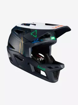Велошлем Leatt MTB Gravity 4.0 Helmet, Jungle, XL, 2024 (1024120163), Зеленый
