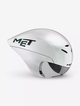 Велошлем Met Drone Wide Body, White Iridescent, L, 2025 (3HM100CE00LBI3), Белый