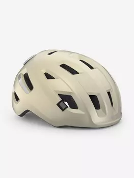 Велошлем Met E-Mob, Vanilla Ice, M, 2025 (3HM153CE00MWH1), Бежевый