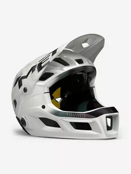 Велошлем Met Parachute MCR, White Iridescent, S, 2025 (3HM120CE00SBI1), Белый