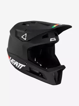 Велошлем подростковый Leatt MTB Gravity 1.0 Junior Helmet, Black, XXS, 2024 (1023014350), Черный
