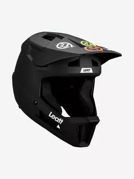 Велошлем подростковый Leatt MTB Gravity 1.0 Junior Helmet, Black, XXS, 2025 (1025108480), Черный