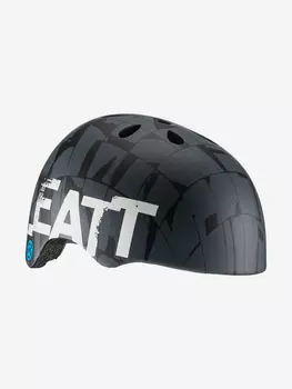 Велошлем подростковый Leatt MTB Urban 1.0 Junior Helmet, Black, XS, 2024 (1022070840), Черный