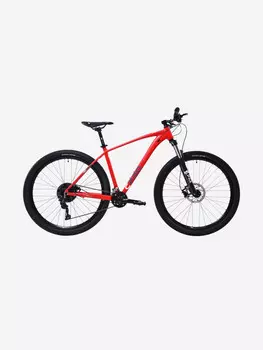 Велосипед CAPRIOLO MTB AL PHA 9.5 (2 X 10), рама алюминий 19'', колёса 29'' (красный - розовый), Красный
