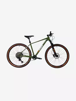 Велосипед CAPRIOLO MTB AL PHA 9.7 (1 X 12), рама алюминий 15'', колёса 29'' (зелёный), Зеленый