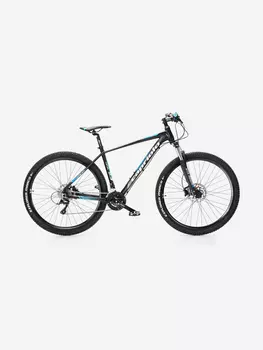 Велосипед CAPRIOLO MTB LEVEL 9.3 (3 X 8), рама алюминий 19'', колёса 29'' (чёрный - синий), Черный