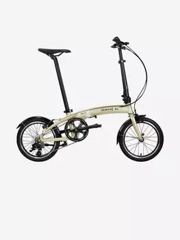 Велосипед Dahon QIX D3 YS 9193-1 (GOLD), складной, колеса 16", 3 ск., Золотой