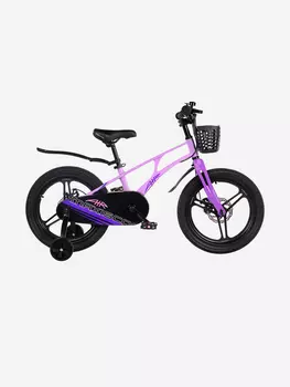 Велосипед Детский Maxiscoo AIR Pro Лавандовый Матовый (2024) 18", Мультицвет