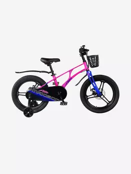Велосипед Детский Maxiscoo AIR Pro Розовый Жемчуг (2024) 18", Мультицвет