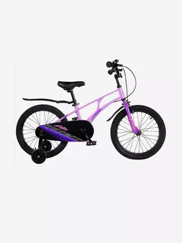 Велосипед Детский Maxiscoo AIR Стандарт Лавандовый Матовый (2024) 18", Мультицвет