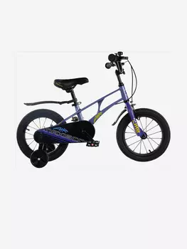 Велосипед Детский Maxiscoo AIR Стандарт Синий карбон (2024) 14", Мультицвет