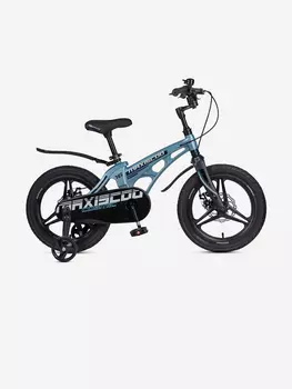Велосипед детский Maxiscoo COSMIC Deluxe 16'', стальной синий, 2025, Синий