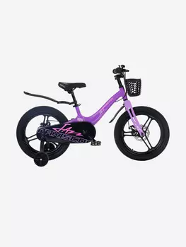 Велосипед Детский Maxiscoo JAZZ Pro 18'' Фиолетовый Матовый (2024), Мультицвет