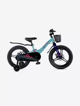 Велосипед детский Maxiscoo JAZZ Pro 18'', мятный, 2025, Зеленый