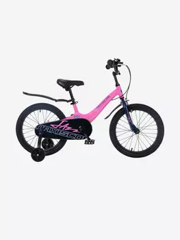 Велосипед Детский Maxiscoo JAZZ Стандарт 18'' Розовый Матовый (2024), Мультицвет