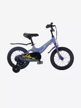 Велосипед Детский Maxiscoo JAZZ Стандарт Плюс 14'' Синий карбон (2024), Мультицвет