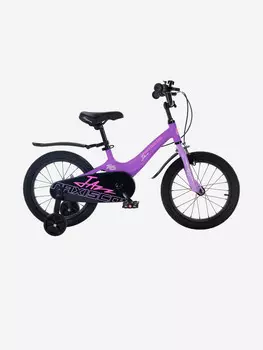 Велосипед Детский Maxiscoo JAZZ Стандарт Плюс 16'' Фиолетовый Матовый (2024), Мультицвет