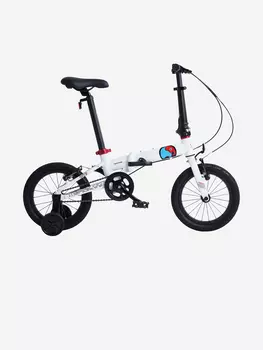 Велосипед Детский Складной Maxiscoo S007 PRO 14'' Белый (2024), Мультицвет