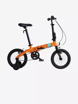 Велосипед Детский Складной Maxiscoo S007 Стандарт 14'' Оранжевый (2024), Мультицвет