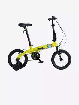 Велосипед Детский Складной Maxiscoo S007 Стандарт 14'' Желтый (2024), Мультицвет