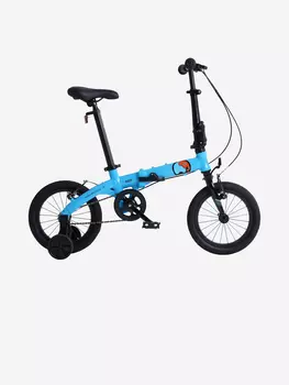 Велосипед Детский Складной Maxiscoo S007 Стандарт 14'' Синий (2024), Мультицвет