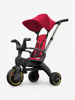 Велосипед детский трехколесный складной Doona Liki Trike S1, Красный