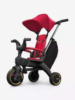 Велосипед детский трехколесный складной Doona Liki Trike S3, Красный