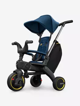 Велосипед детский трехколесный складной Doona Liki Trike S3, Синий