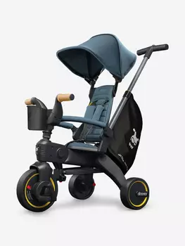 Велосипед детский трехколесный складной Doona Liki Trike S5, Синий