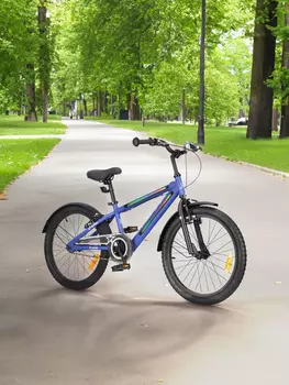 Велосипед для мальчиков Stern Flash 20", Синий